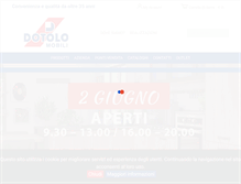 Tablet Screenshot of dotolomobili.it